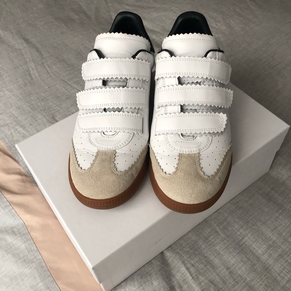 isabel marant beth velcro sneakers